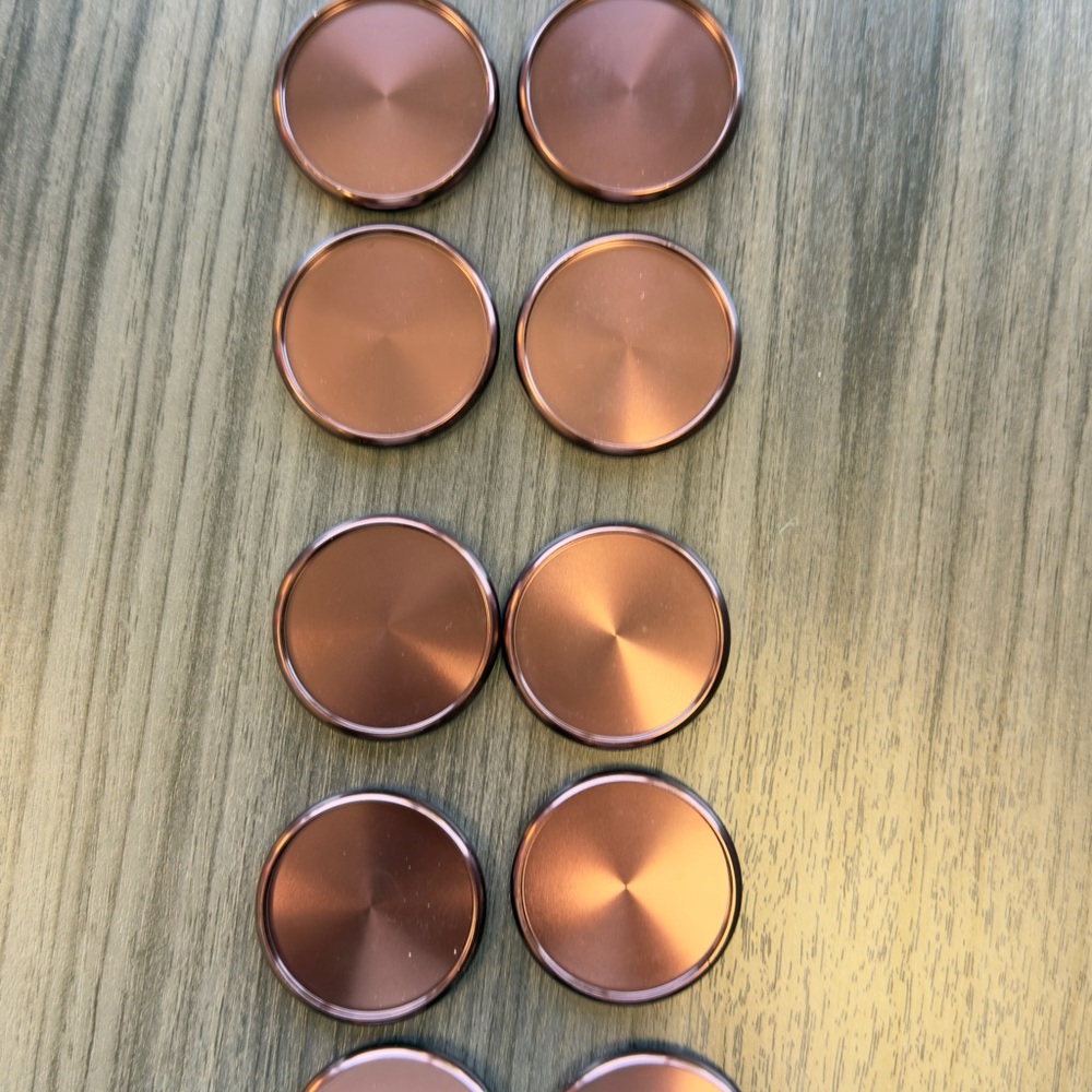 Oxblood Levenger Circa metal discs